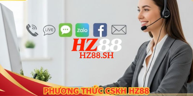 HZ88 | Link Trang Chủ HZ88.COM Chính Thức T5/2026 Uy Tín #1 11 HZ88 hỗ trợ CSKH 24/7 chuyên nghiệp, hỗ trợ đa kênh